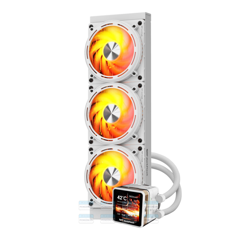 Tản Nhiệt Nước Aio Darkflash De360 (black, White) (6)