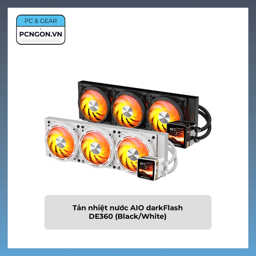 Tản Nhiệt Nước Aio Darkflash De360 (black, White)