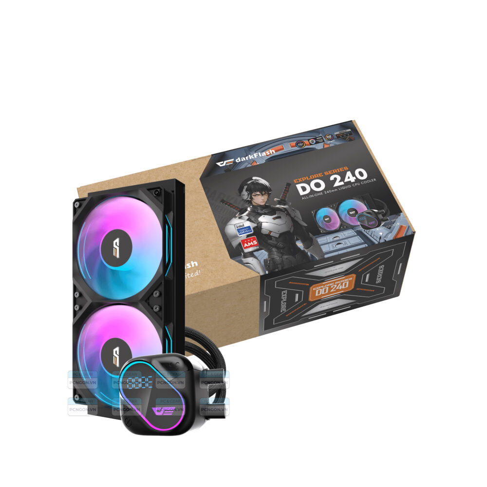 Tản Nhiệt Nước Aio Darkflash Do240 (black, White) (13)