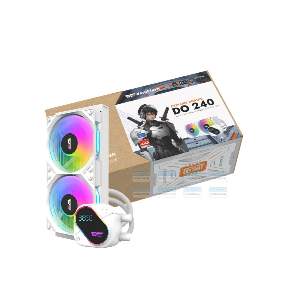Tản Nhiệt Nước Aio Darkflash Do240 (black, White) (9)